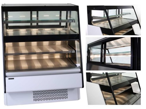 Impuls Wandkhlregal - Verkaufstheke Carla 1200 mit 2...