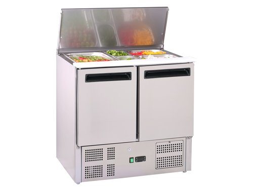 Saladette 90  fr 2x GN1/1 und 3x GN1/6, Inhalt 247...