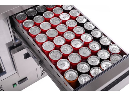 Khltisch 24 mit Umluftkhlung, 4 Schubladen, Inhalt 256...