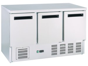 Khltisch 30 mit Umluftkhlung, 3 Tren, 400 Liter, 1370...