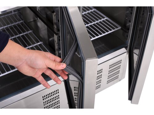 Khltisch 34 mit Umluftkhlung, 1 Tr, 4 Schubladen, 400...