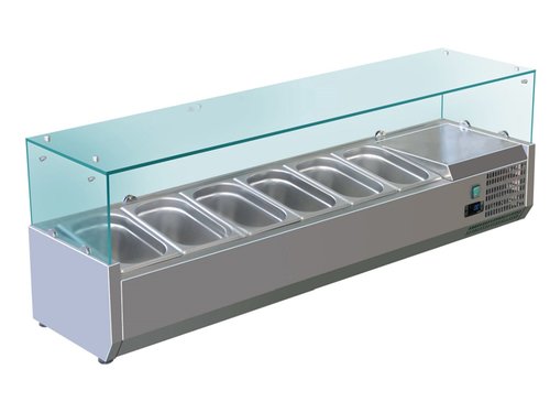 Khlaufsatz fr 6x GN 1/3, 55 Liter, 1500 x 395 x 435 mm