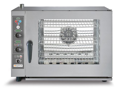 Kombidmpfer Elektro LGR 051B fr 5x GN 1/1 mit Direktdampf und elektronischer Steuerung