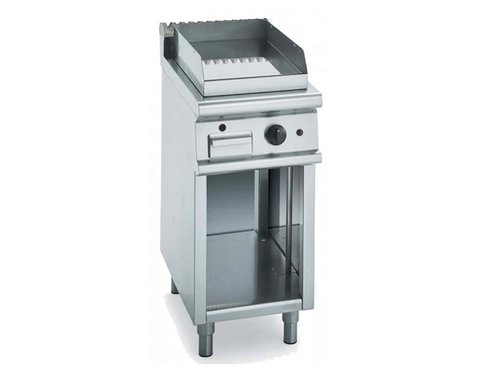 Elektro-Griddleplatte, hartverchromt glatt, 400 x 900 x...