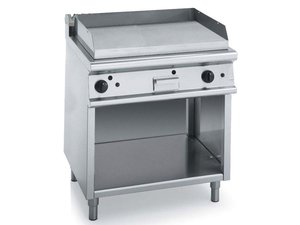 Olis 94/04FTTGC Gas Griddleplatte, glatt, hartverchromt,...