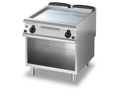 Olis 94/10 FTG Gas Grillplatte mit Stahlplatte, glatt,...
