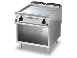 Olis 94/10 FTG Gas Grillplatte mit Stahlplatte, glatt,...