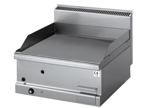 Gas-Griddleplatte, Grillflche hart verchromt glatt,...