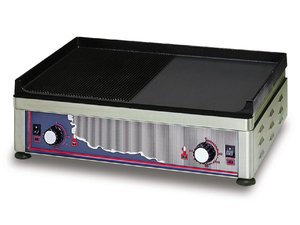 Griddleplatte, Grillfl�che � glatt � gerillt,...