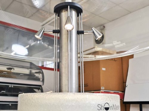 Salatbar Vorspeisenbuffet Showmaster G111 mit Acrylglashaube und automatischer Hubvorrichtung