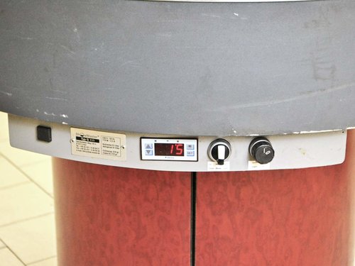 Salatbar Vorspeisenbuffet Showmaster G111 mit Acrylglashaube und automatischer Hubvorrichtung