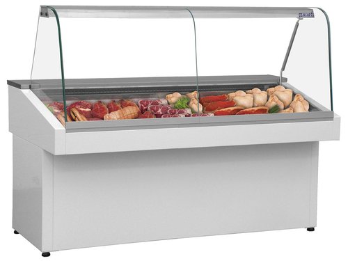 Khltheke mit gebogener Scheibe, 1700x765x1190mm,...