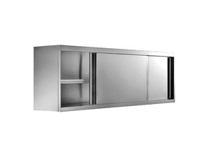 Wandhngeschrank, geschlossen, mit Schiebetren, in...