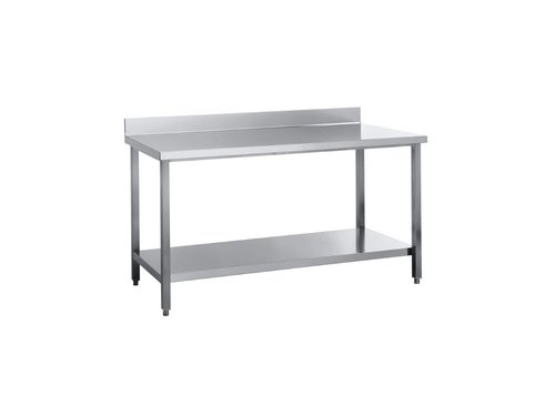 Arbeitstisch mit Aufkantung und Grundboden, Bautiefe 60...