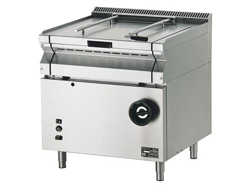 Gas Kippbratpfanne, Inhalt 53 Liter, manuelle...