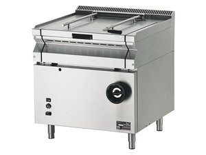 Gas Kippbratpfanne, Inhalt 53 Liter, manuelle...