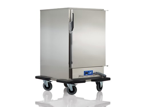 Beheizter Bankettwagen fr 5x GN 2/1 mit Edelstahl-Tr,...