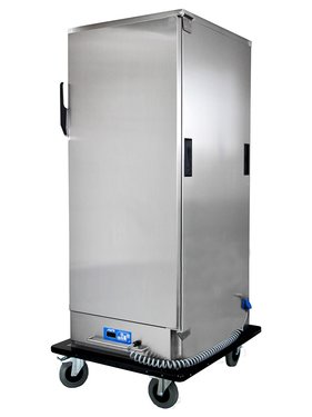 Beheizter Bankettwagen fr 11x GN 2/1 mit Edelstahl-Tr,...