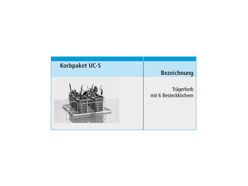Winterhalter UC-S Untertisch Bestecksplmaschine