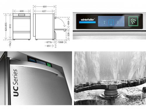 Winterhalter UC-XL Untertisch Bistrosp�lmaschine