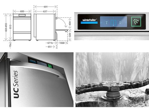 Winterhalter UC-XL Untertisch Bestecksp�lmaschine