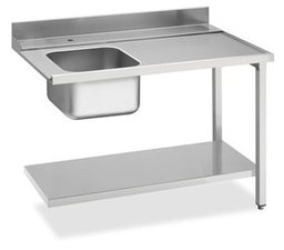 Zulauftisch Breite 1400mm