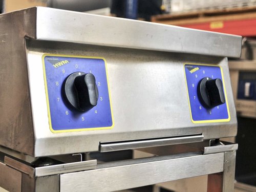 Induktionsherd HWM C2S-SB mit 2 Kochstellen  28 cm auf offenem Unterbau, 40 x 80 x 90 cm