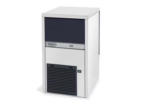 Brema W�rfeleisbereiter, Hohlkegel, 25 kg/24 h, luftgek�hlt, 8 kg Eisvorratsbeh�lter, BTH 385 x 468 x 687 mm