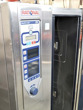 Kombid�mpfer Elektro Rational CPC 201 f�r 20x GN 1/1,  BTH 100 x 82 x 188 cm