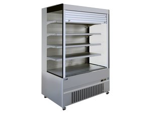 Wandk�hlregal Shutter Pro mit integriertem Rollladen und...