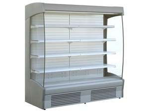 Wandkhlregal Zeus Elegance mit Nachtrollo,...