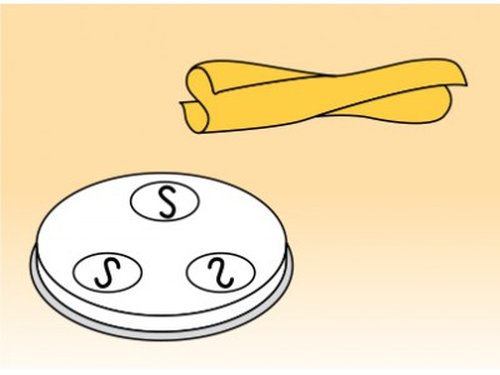 Matrizen f�r Nudelmaschine Fimar Serie MPF 8 N