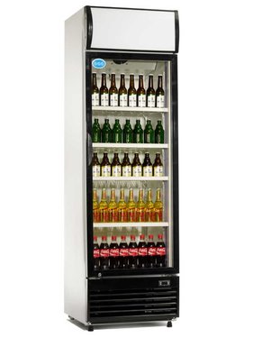 Flaschenkhlschrank mit Glastr 430 Liter 620 x 690 x...