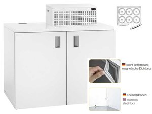 Fassk�hler 6 x 50 Liter / 12 x 30 Liter F�sser 1465 x 995...