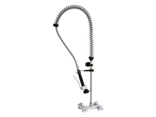 Geschirrbrause DN13 mit 2-Loch-Wandmischbatterie, inkl. Wandhalterung