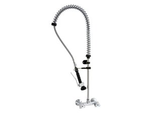 Geschirrbrause DN13 mit 2-Loch-Wandmischbatterie, inkl....