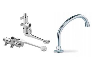 Mischbatterie RP1 mit Fu�pedal