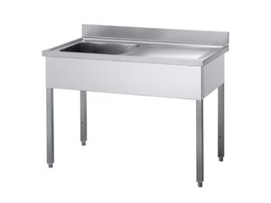 Spltisch 1 Becken links 120 x 70 x 85 cm