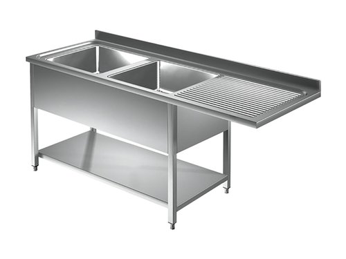 Sp�lzentrum 2 Becken links 160 x 70 x 85 cm