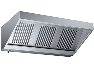 Wandhaube mit Motor und Regler, BTH 180 x 70 x 45 cm