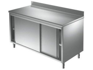 Arbeitsschrank, Bautiefe 70 cm, mit Schiebetren und...