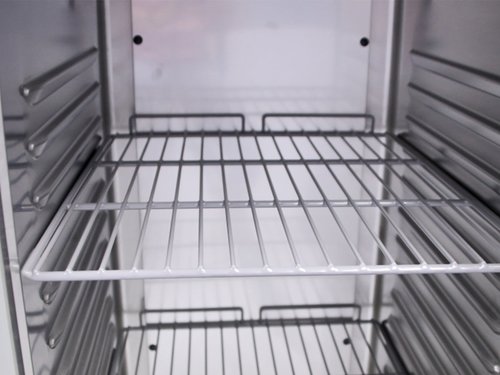 Edelstahl Tiefk�hlschrank TKU1425 2-t�rig mit Touch-Display, Inhalt 1320 Liter, BTH 140 x 83 x 208 cm