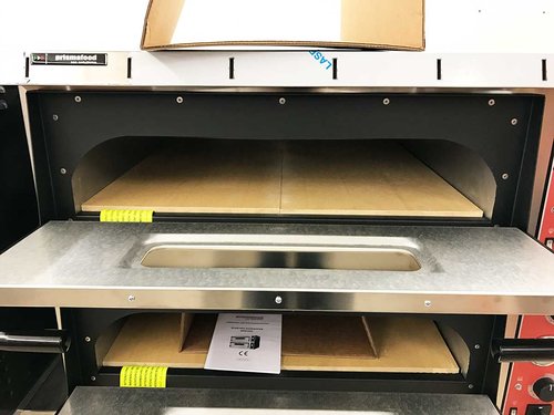 Pizzaofen Special 44 fr Pizzen 8 x  35 cm 2 Backkammern...