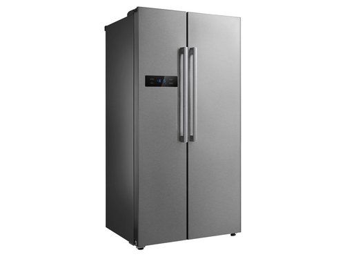 Side-by-Side-Khlschrank Edelstahl 510 Liter BTH...