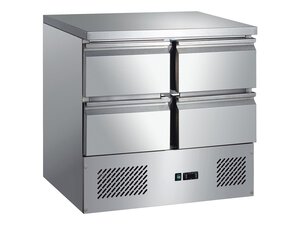 Khltisch mit 4 Schubladen, Inhalt 240 Liter, BTH 90,3 x...