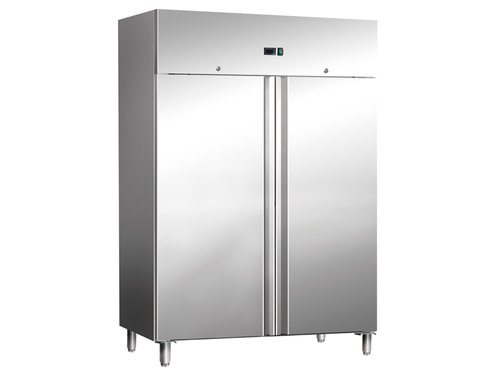 Edelstahl Tiefkhlschrank, Inhalt 1311 Liter, fr GN 2/1,...