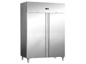 Edelstahl Tiefkhlschrank, Inhalt 1311 Liter, fr GN 2/1,...