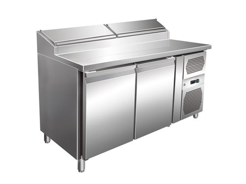 Vorbereitungstisch mit 2 Tren, Inhalt 396 Liter, BTH 136...