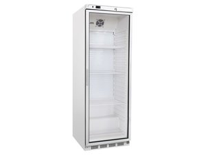 Khlschrank mit Glastr, 350 Liter, wei, 600 x 585 x...