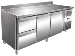 Khltisch mit 2 Tren, 2 Schubladen, 464 Liter,...